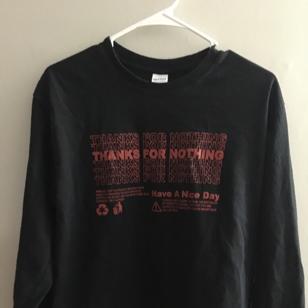 kyc vintage thanks for nothing teeshirt
